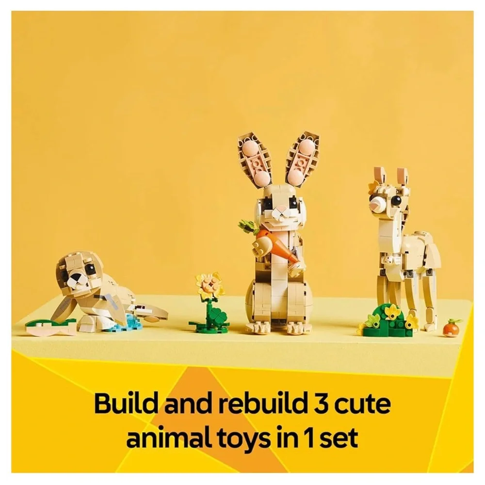 Lego Rabbit Figure Lego | Toys | Lego Creator 3 In Cute Bunny Toy Building Setbunny To ...